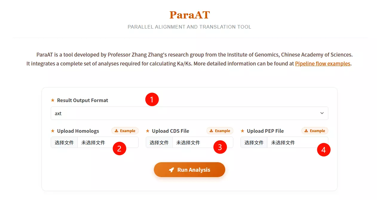 ParaAT Usage